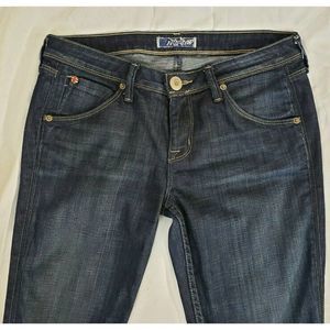 Hudson Jeans 28 Dark Wash Straight Leg EUC